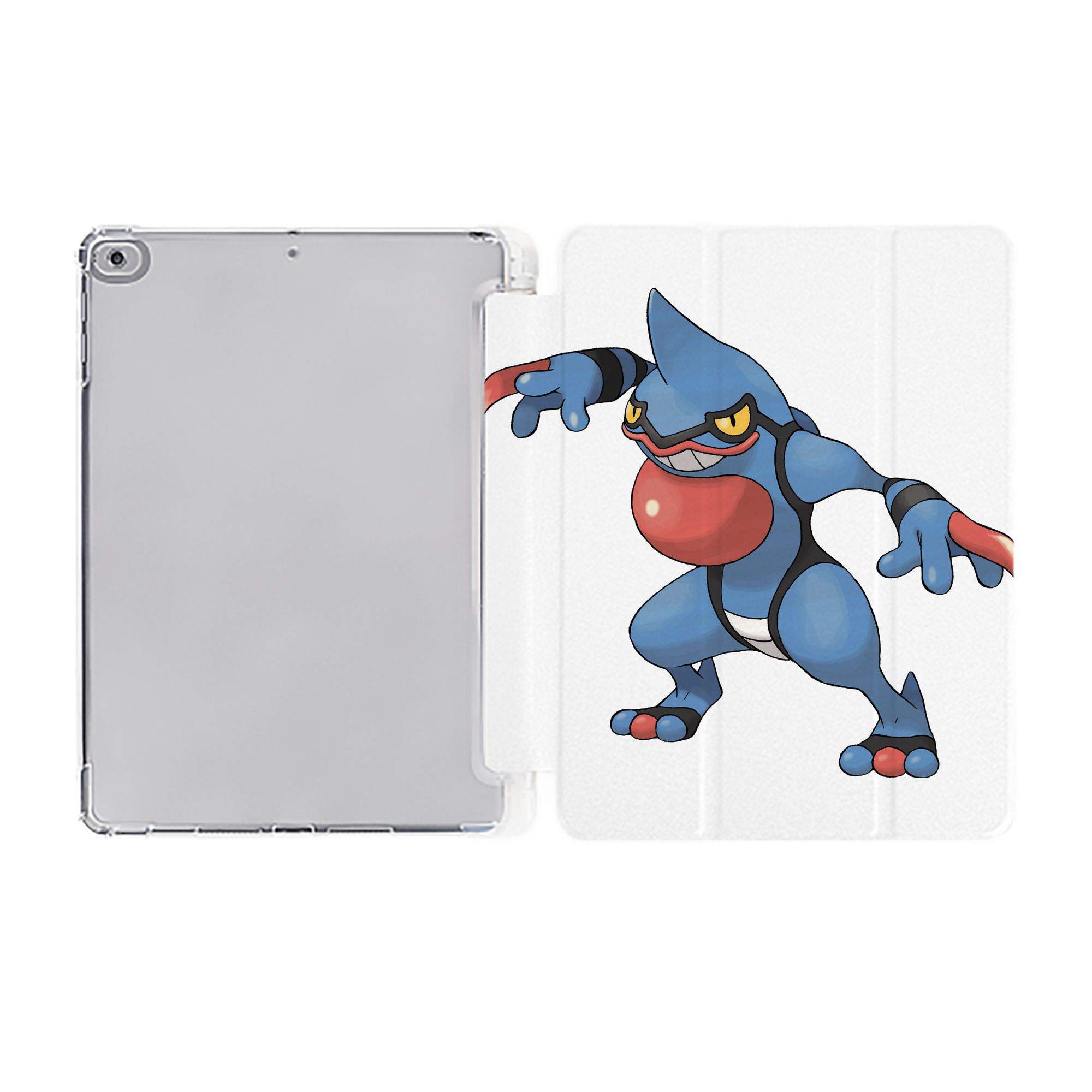 （画像用） ポケットモンスター Pokémon IPad ケース ペン収納付き 三つ折りスタンド PUレザー×シリコン 対応機種9.5/10.5/10.9インチ